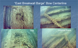 East Breakwall Barge Bow
